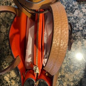 Kate Spde Hayes Satchel- Gingerbread.